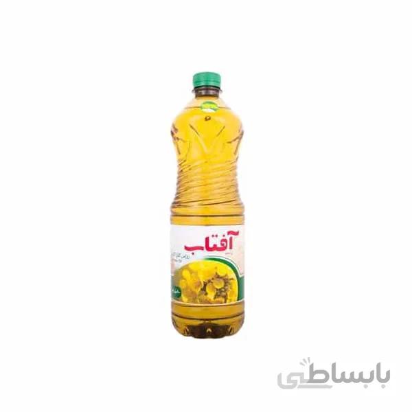 روغن سرخ کردنی 1 لیتری آفتاب در کارتن 12 عددی ا aftab frying oil 1liter