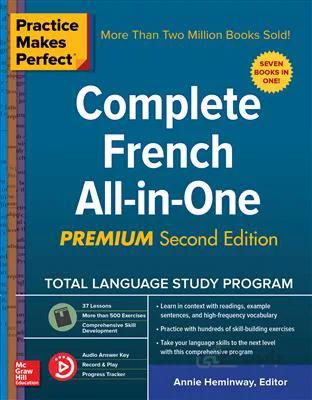 کتاب Practice Makes Perfect – Complete French All – in – One, Premium 2nd