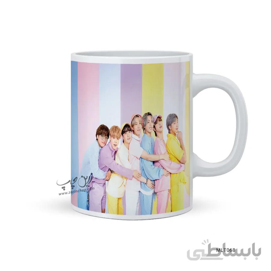 لیوان BTS طرح MLT068