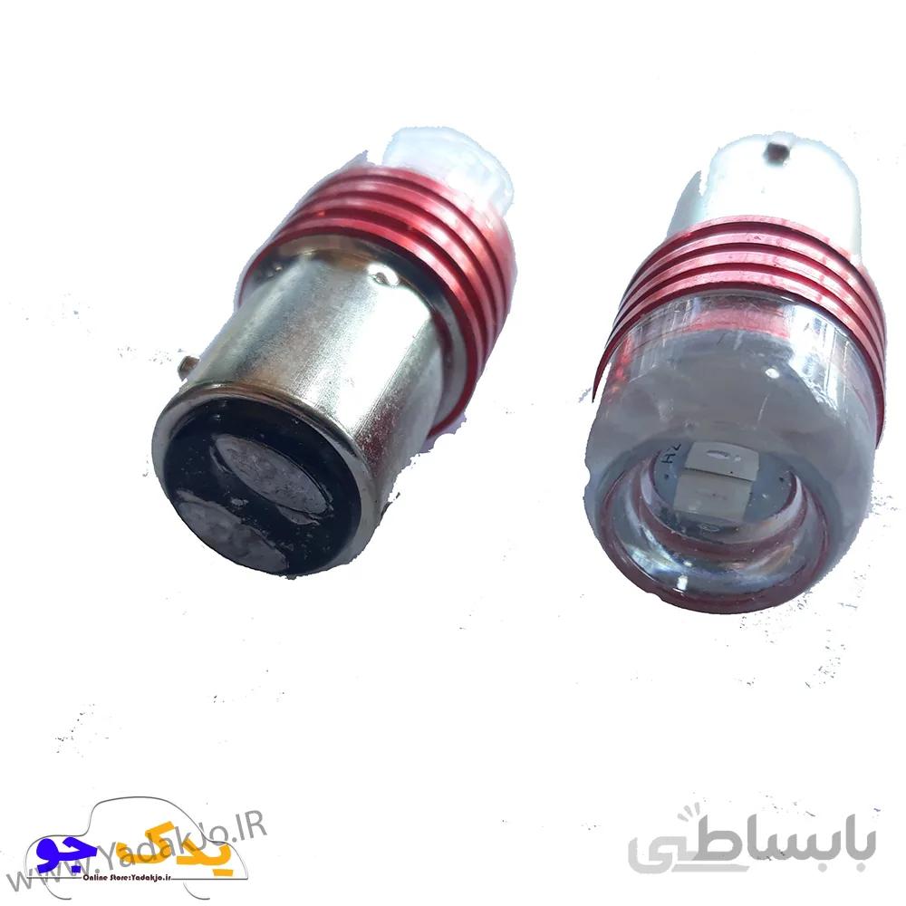 لامپ دو کنتاکت چشمک زن لنز دار