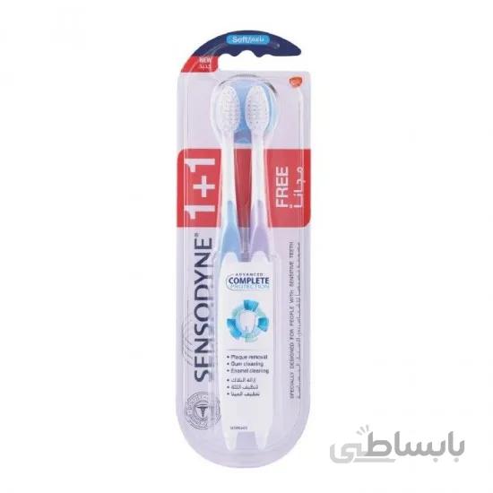 مسواک دوتایی سافت سنسوداین Sensodyne مدل Complete Protection