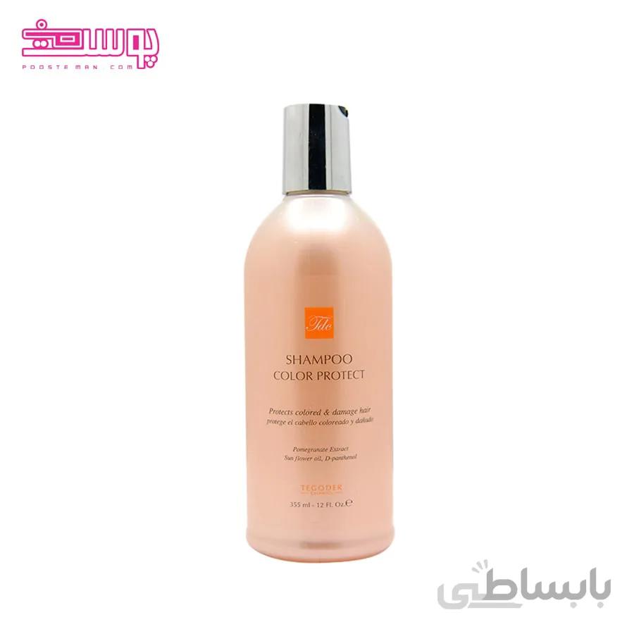 شامپو موهای رنگ شده تگودر حجم 355ml
