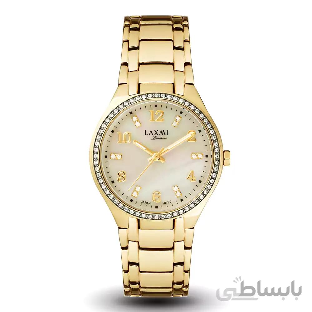 ساعت مچی زنانه لاکسمیlaxmi 8090-2 ا ساعت مچی زنانه لاکسمیlaxmi 8090-2