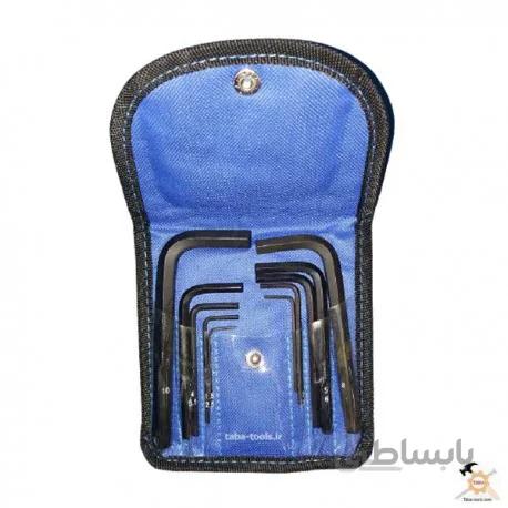 آلن شش گوش کیفی 10 عددی سایز استاندارد مدل NTK1142