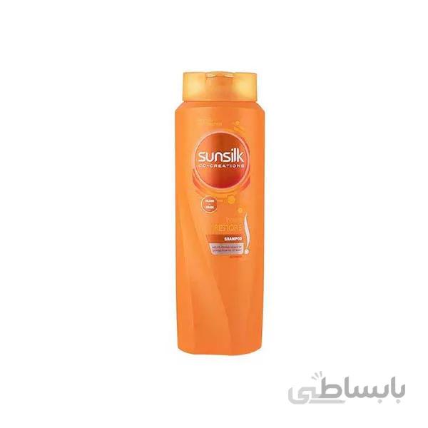 شامپو موهای اسیب دیده سان سیلک