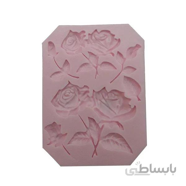 مولد و قالب فوندانت بهگز مدل Rose flower