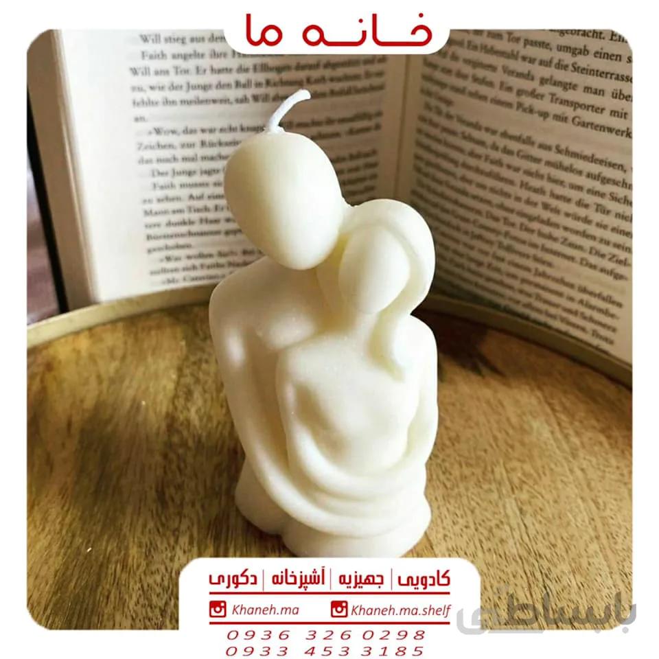 شمع فانتزی کوچک مدل love