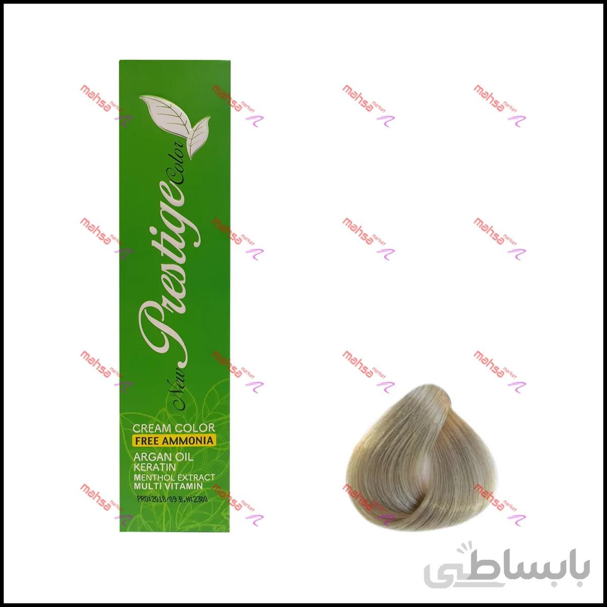 رنگ موی گیاهی پرستیژ سری ترکیبی مدل ماسه صحرایی P2