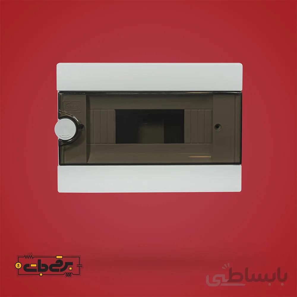 جعبه فیوز 8 تایی روکار تک ردیف