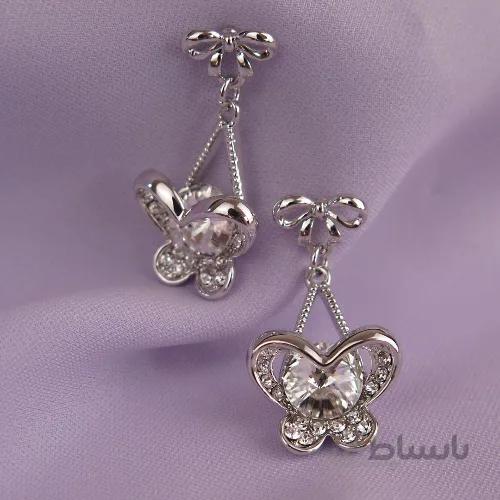 گوشواره آویز پروانه