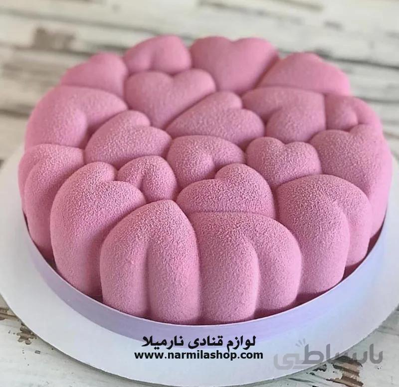 قالب ژله قلب فشرده