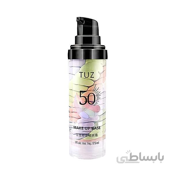پرایمر رنگی مرواریدی توز (Tuz Makeup Base)