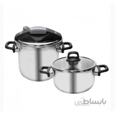 زودپز دوقلو کاراجا مدل PERFECT GRAY