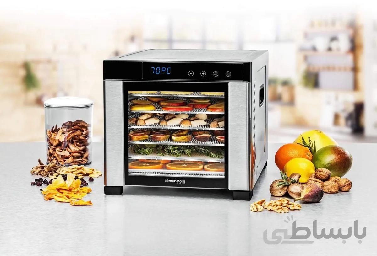 خشک کن میوه خانگی روملزباخر آلمان Rommelsbacher Dörrautomat DA 900