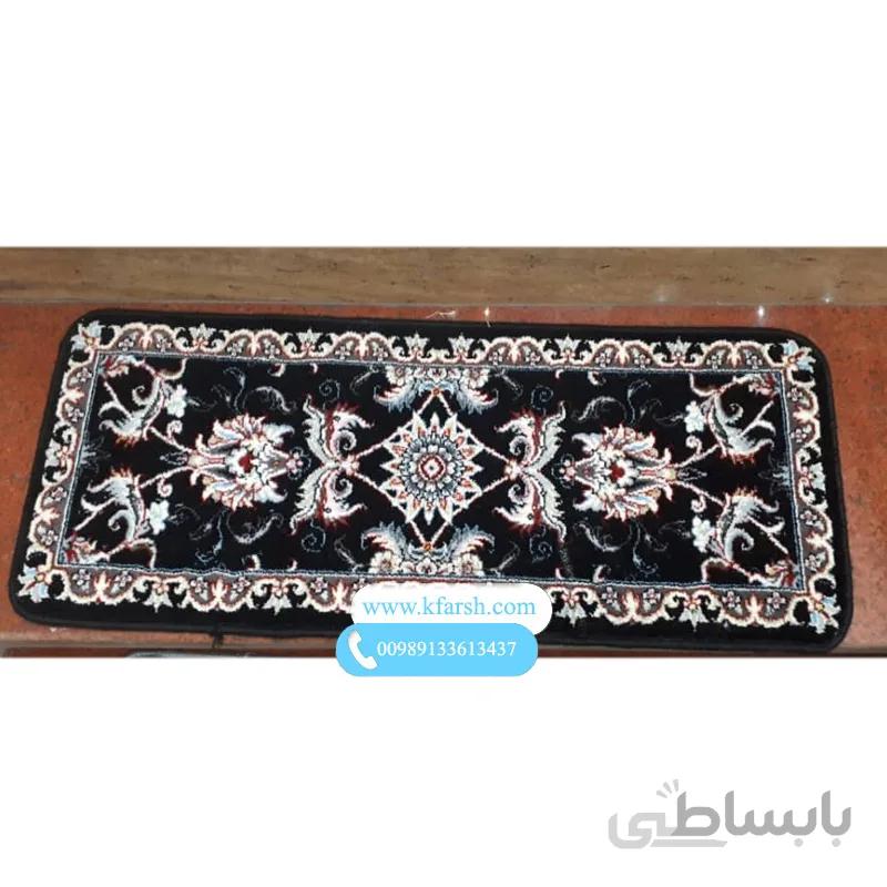 فرش پله تکی شیک ۷۰۰ شانه سرمه ای