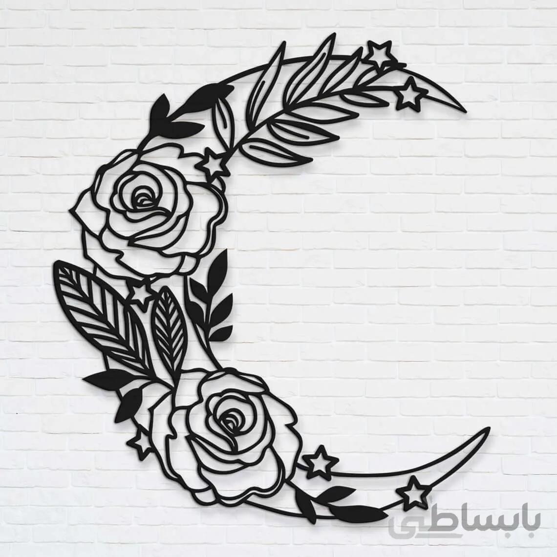 تابلو فانتری یک تکه مدل ماه