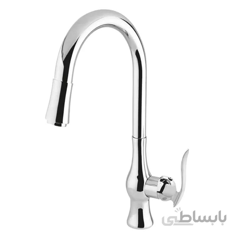 شیر ظرفشویی شلنگدار کسری مدل هما