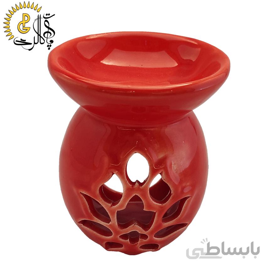 اسانس سوز سرامیکی طرح گل کد 0084