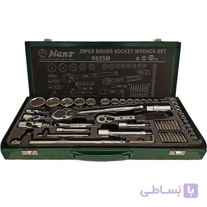 جعبه بکس هنس 55 پارچه مدل 9655M