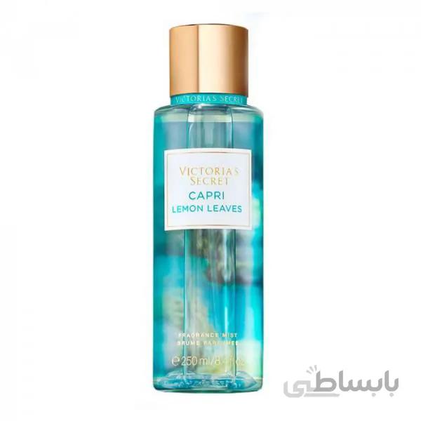 بادی میست ویکتوریا مدل lemon leaves ا Victoria's secret lemon leaves body spray