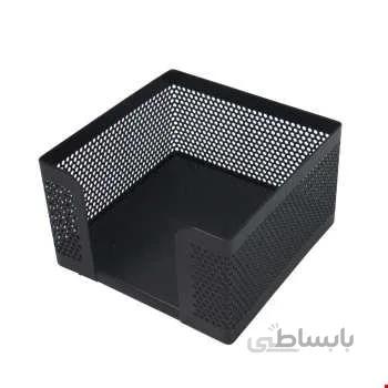 جا کاغذی توری فلزی مشکی 10*10