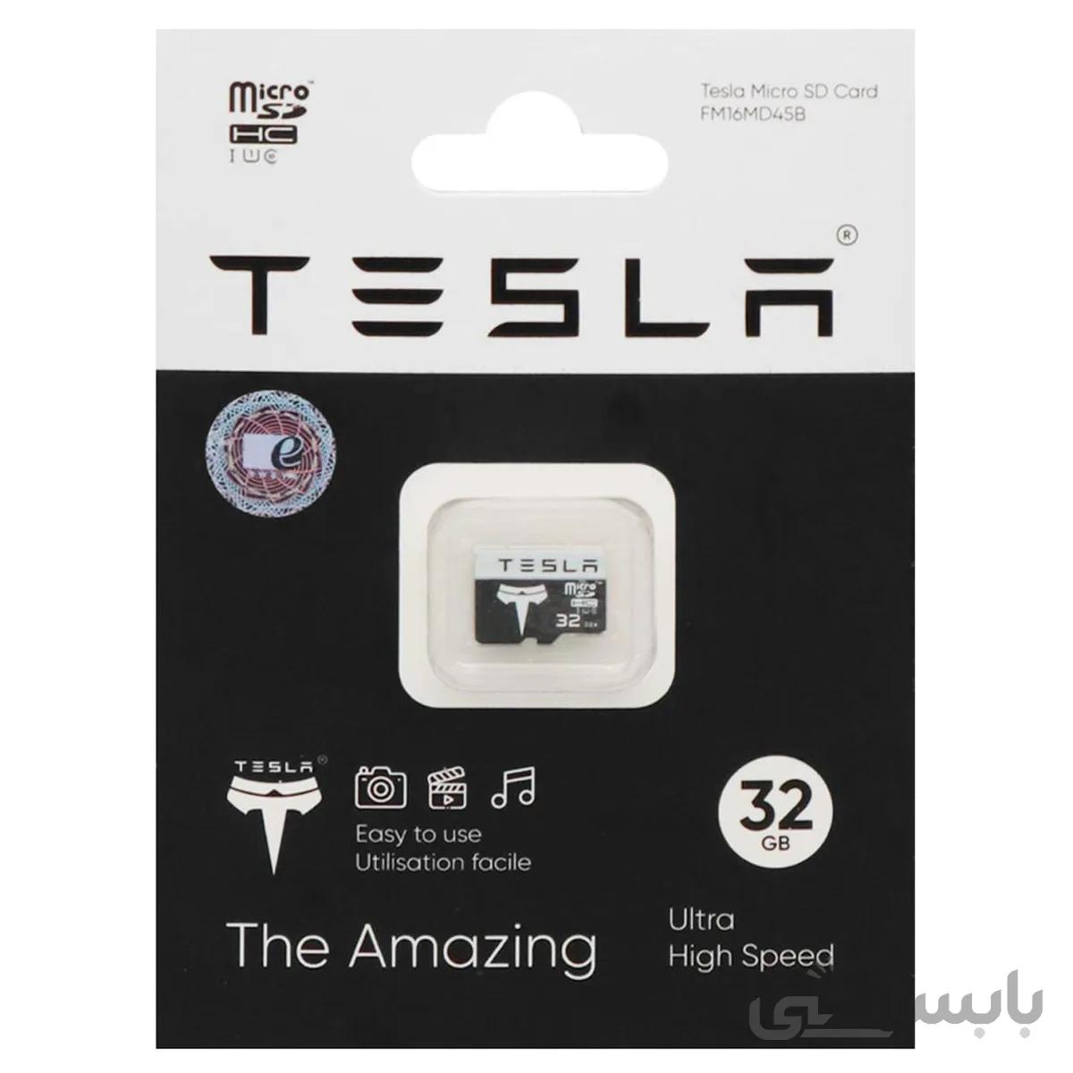 رم TESLA micro SDHC UHS-I U1 Class 10 - 32GB
