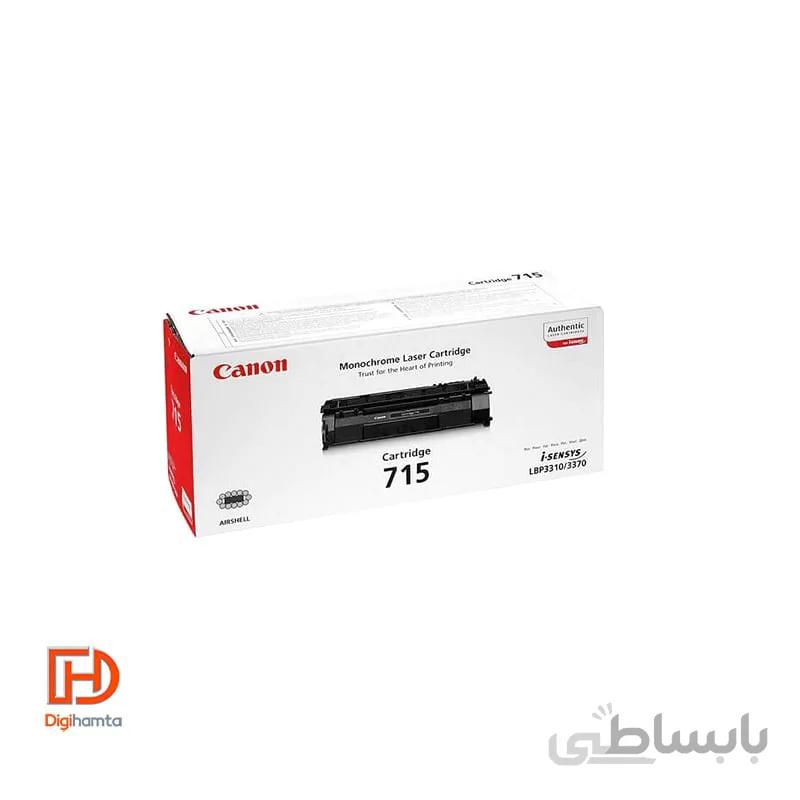 کارتریج تونر لیزری مشکی کانن مدل 715