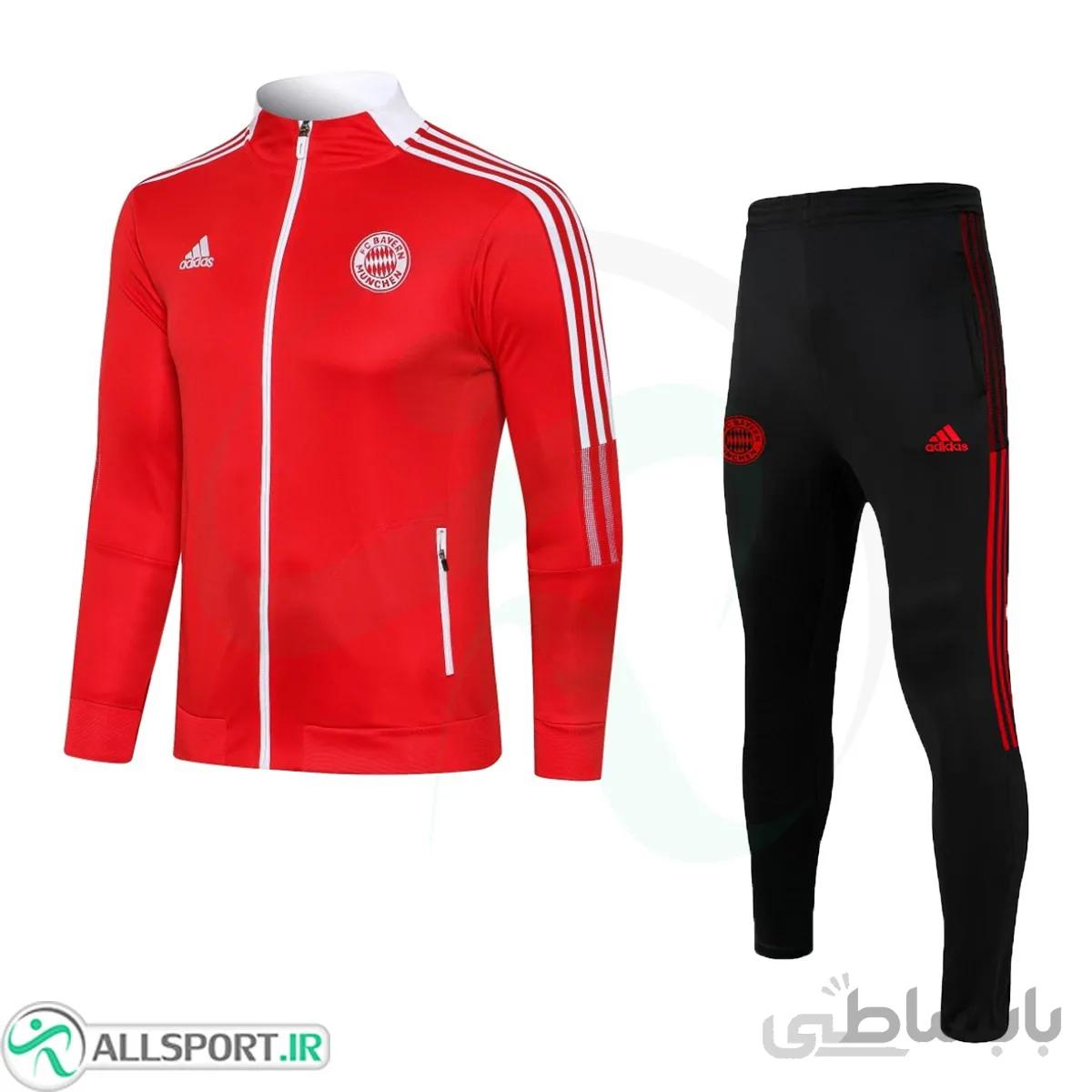 گرمکن شلوار بایرن مونیخ Bayern Munich Tracksuit 2021-22 Red