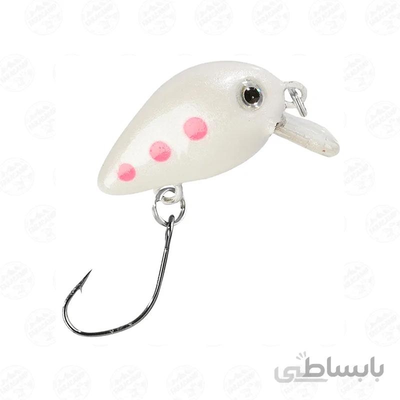 لوری ماهی مصنوعی قزلی بالزر balzer trout crank 3cm 2g wei pinke punkte
