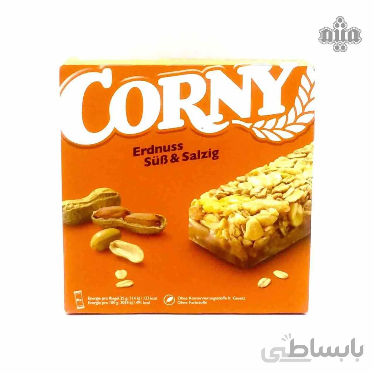 شکلات بادام زمینی کورنی