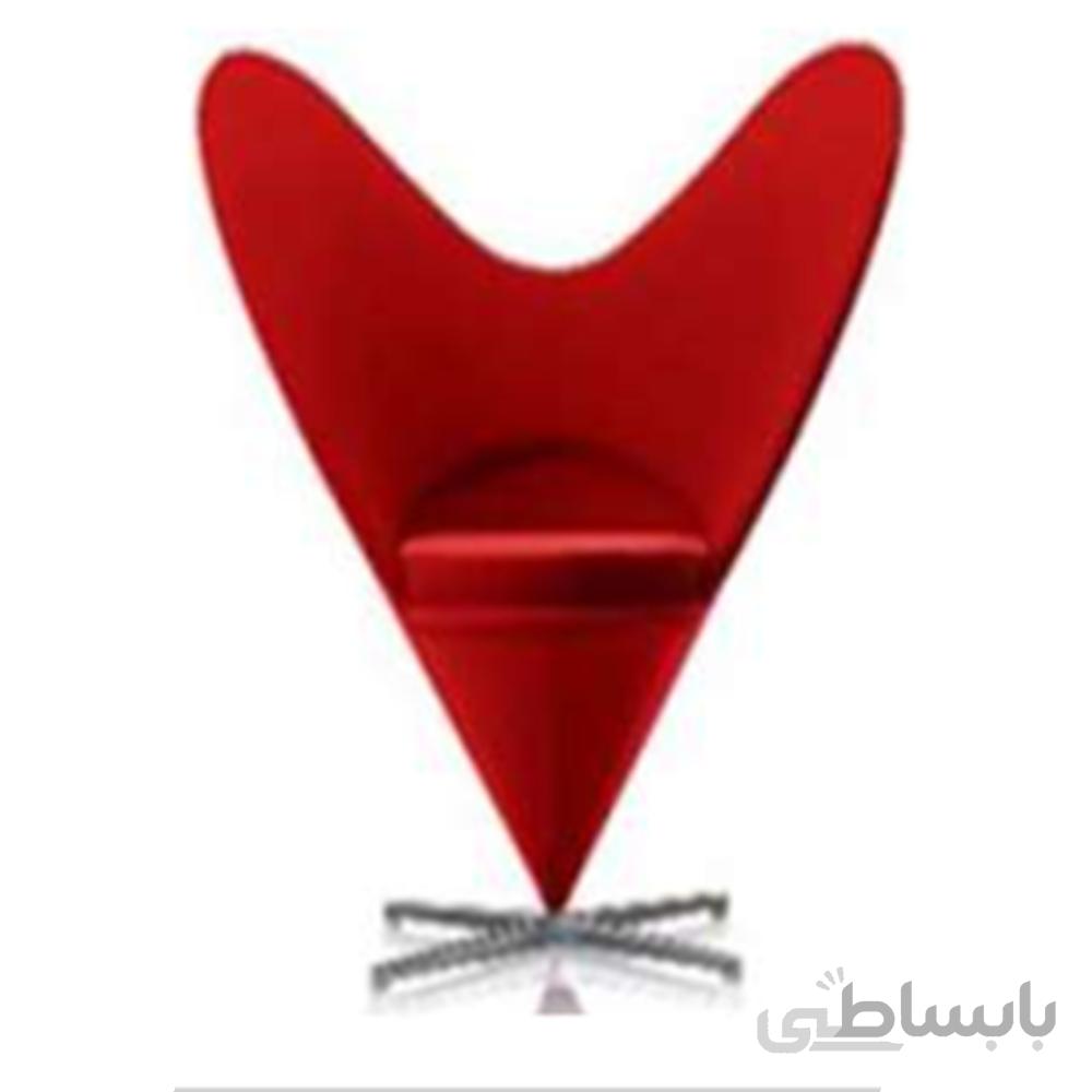 صندلی مدرن با کلاف فلزی مدل PANTON استیل هامون