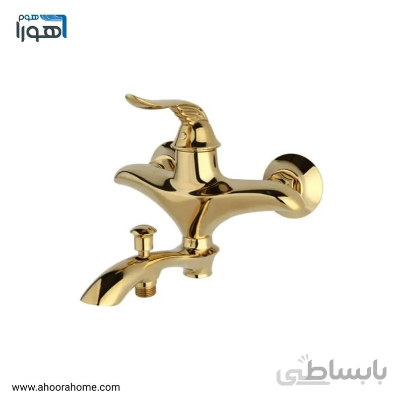 شیر دوش حمام راسان مدل پریمو طلایی RASSAN