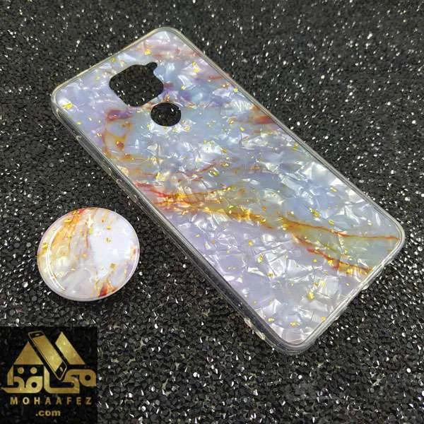 قاب ماربل پاپ سوکت دار شیائومی Redmi Note 9 / Redmi 10X(4G) کد XM226E