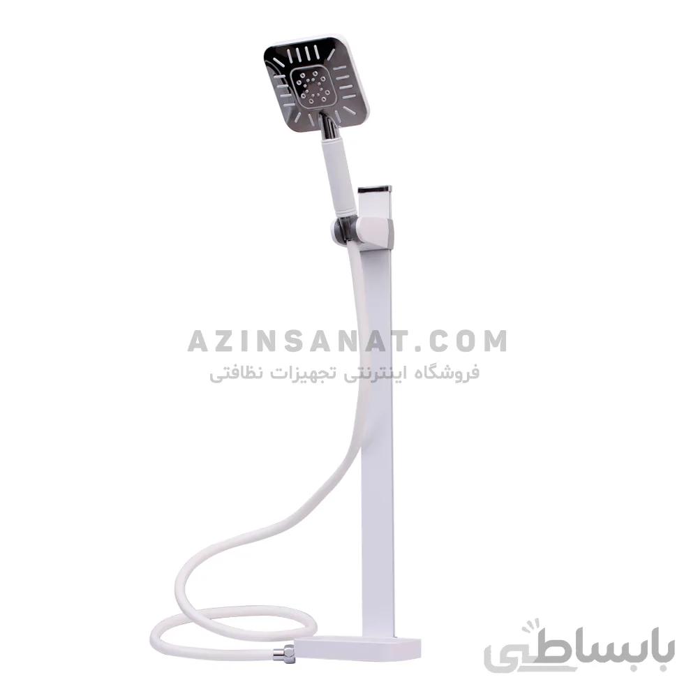 علم دوش چسبی کروم