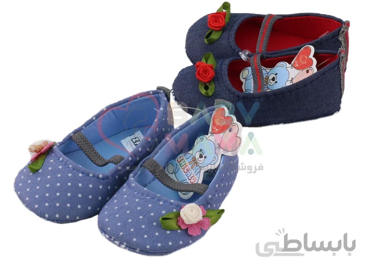 پاپوش کشی ZHICALO طرح گل و پاپیون