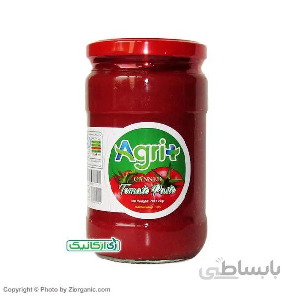 رب گوجه ارگانیک 700 گرمی اگری پلاس