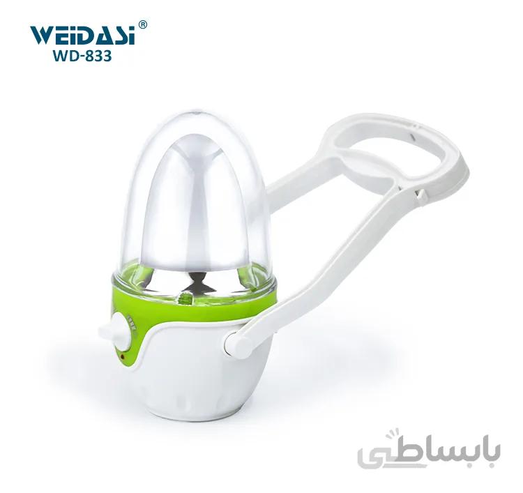 فانوس شارژی ویداسی 833 ا WD-833 WEIDSI