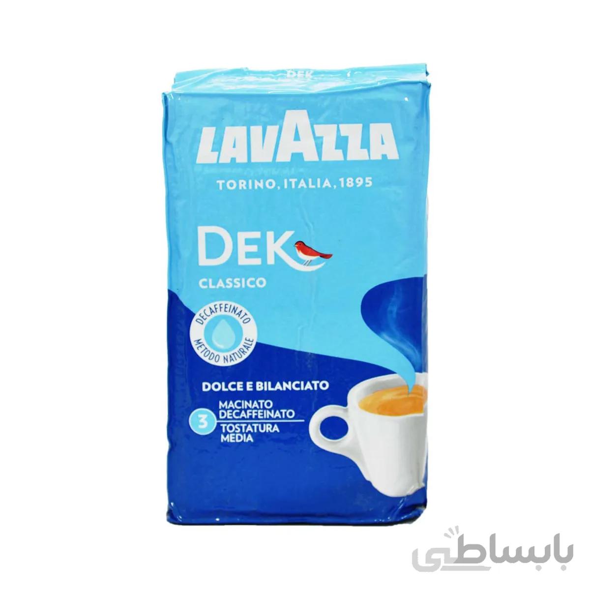 قهوه لاوازا بدون کافئین مدل کلاسیکو