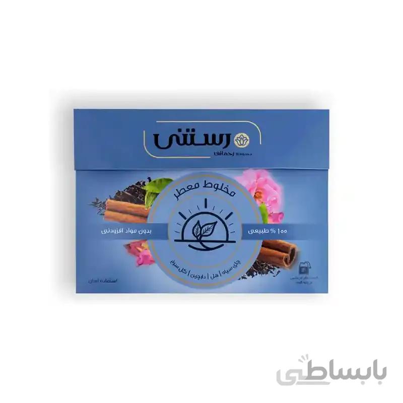 دمنوش گیاهی مخلوط معطر رستنی 14 عددی