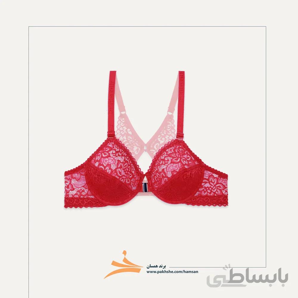 سوتین فنردار جلوباز پشت پروانه همسان کد 1228