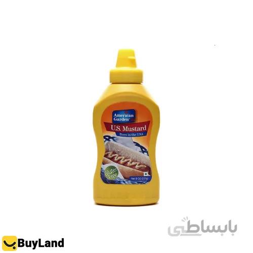 سس خردل امریکن گاردن 227 گرم ا 00317