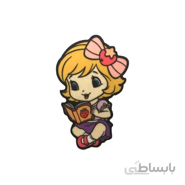 اتیکت کارتونی دخترانه کد 10955