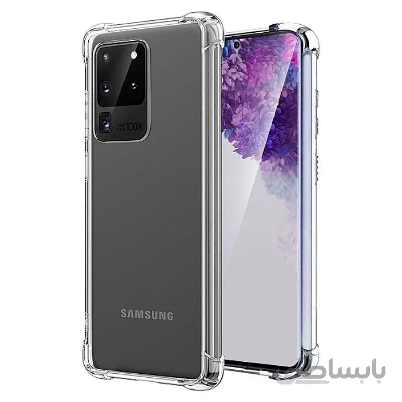 قاب ژله ای شفاف کپسول دار مناسب موبایل شیائومی Galaxy S20 Ultra