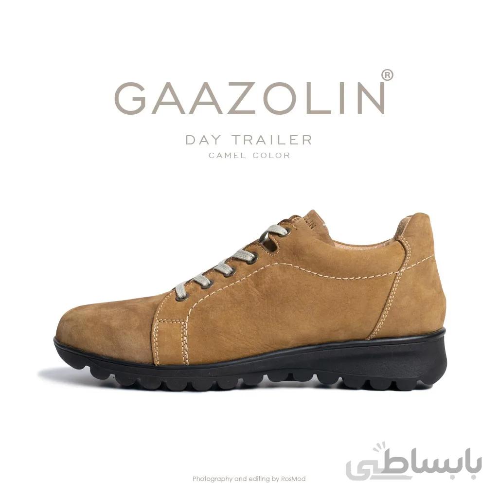 کفش دی تریلیر گازولین شتری – GAAZOLIN Day Trailer Camel