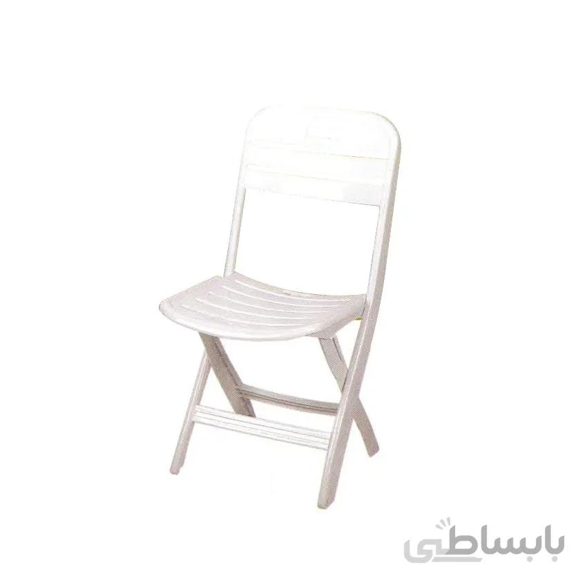 صندلی تاشو ناصر پلاستیک کد 835