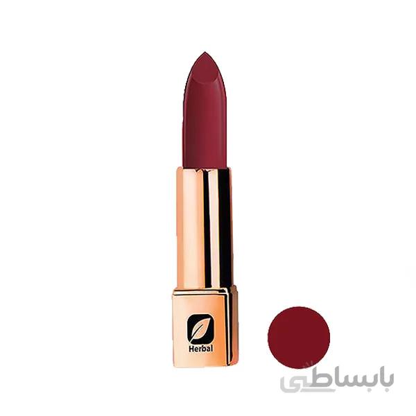 رژلب مات گیاهی ال ای شماره 124