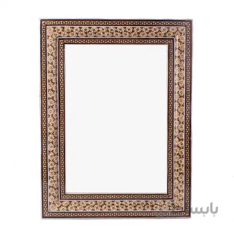 قاب A4خاتم کاری دو گل 30×21 سانتیمتری