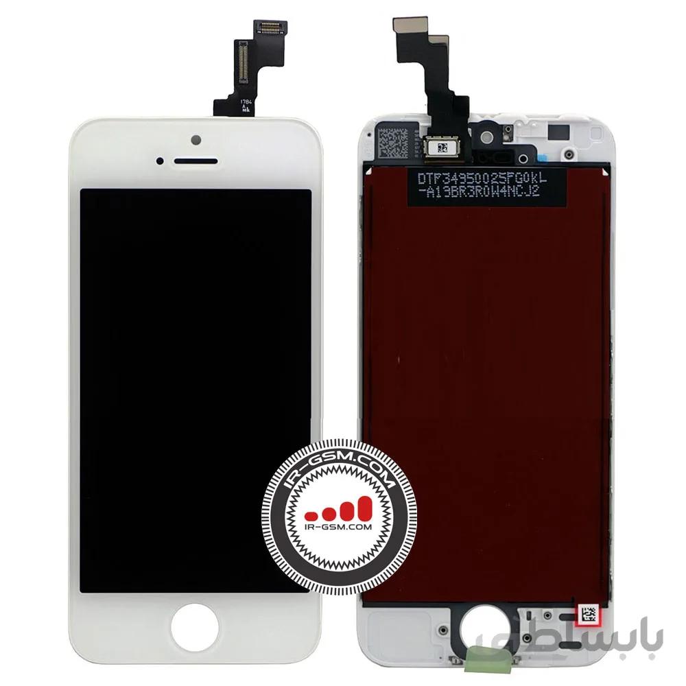 تاچ ال سی دی با کیفیت اصلی آیفون سفید LCD IPHONE 5S