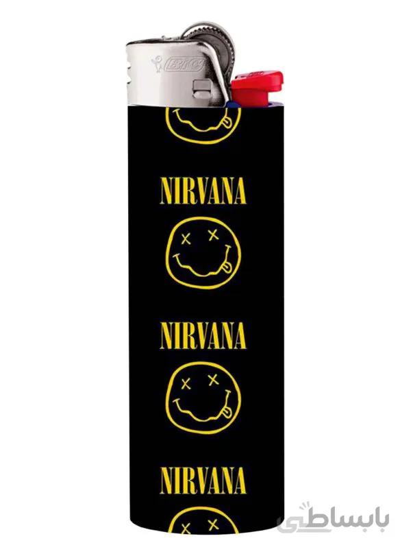 فندک بیک طرح nirvana