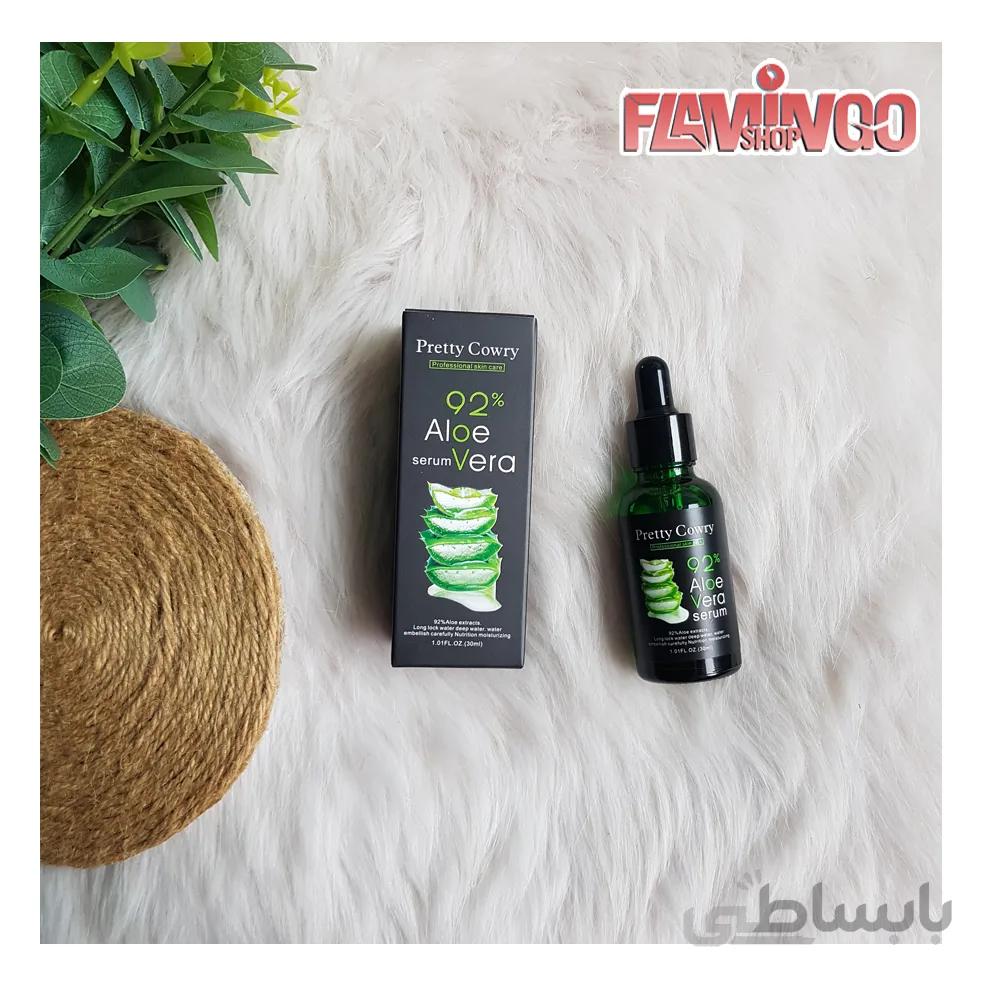 سرم ضدچروک آلوئه ورا پرتی کری – PRETTY COWRY ALOEVERA SERUM